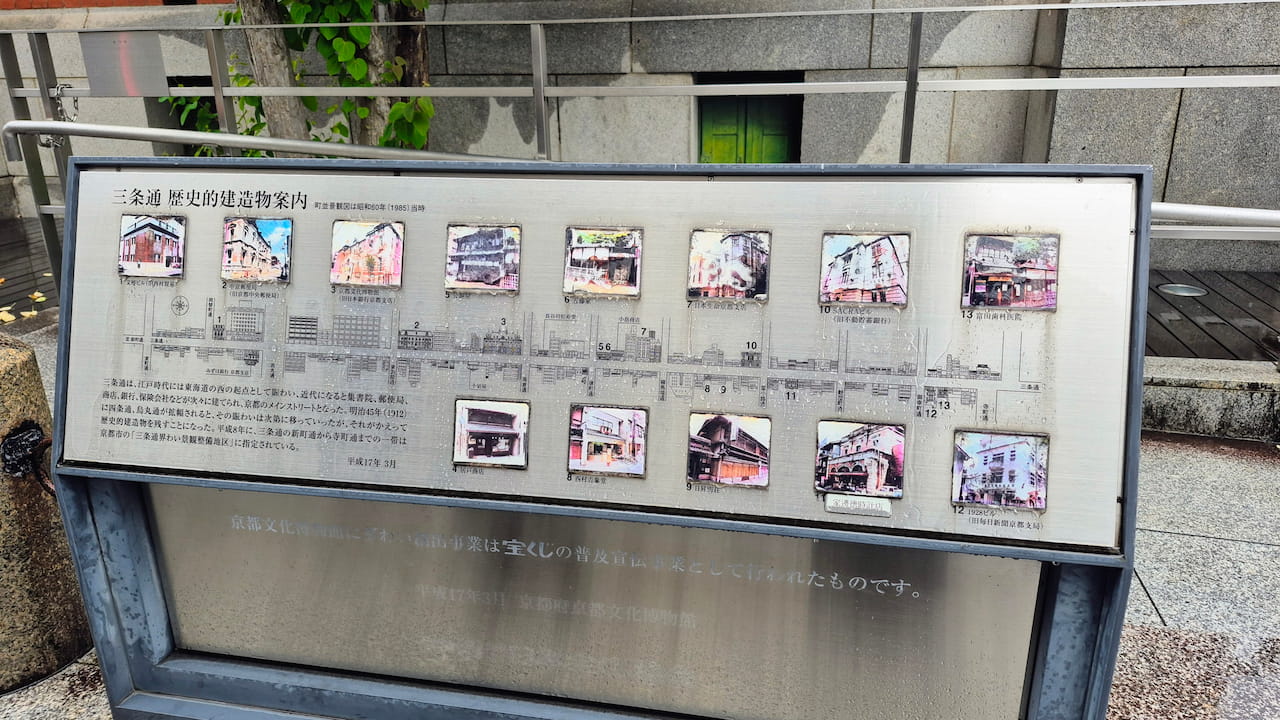 三条通歴史的建築物案内