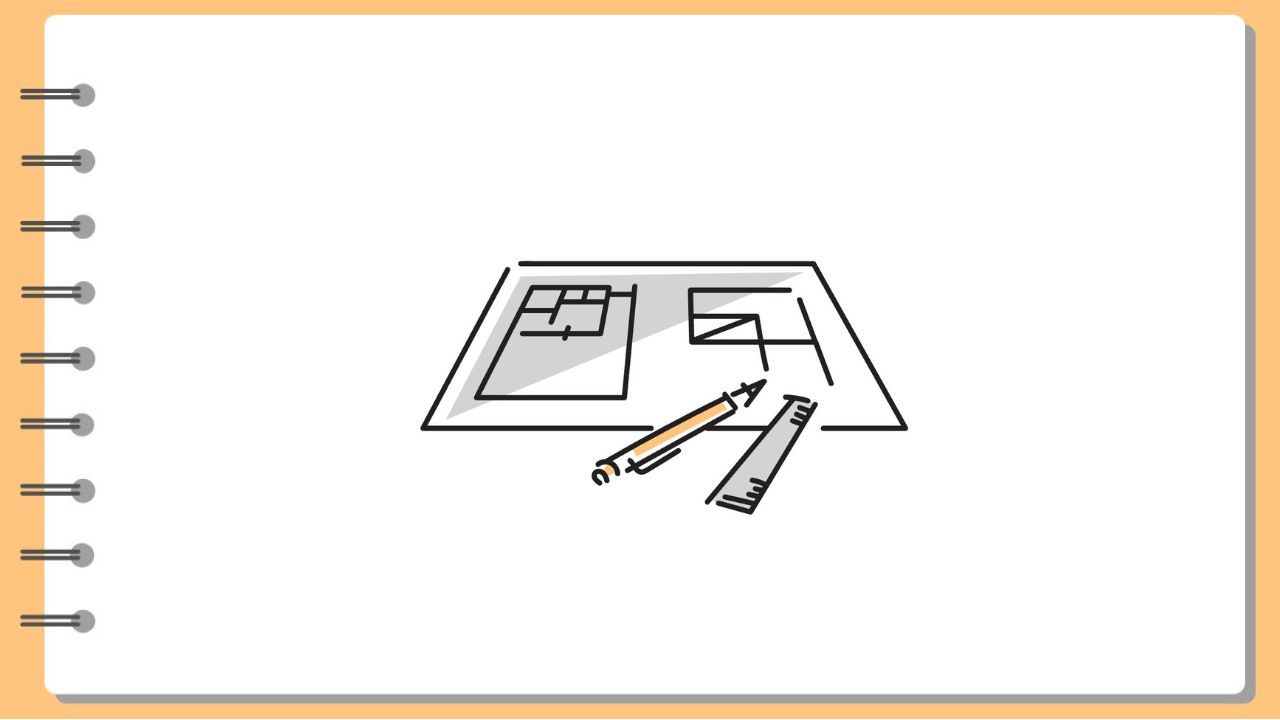 製図のイラスト